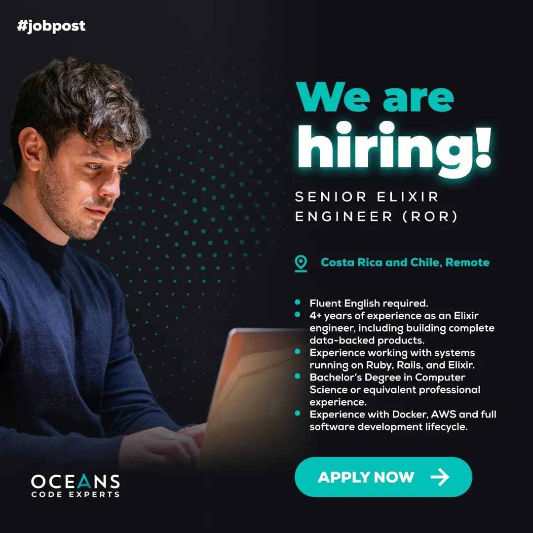 Senior Elixir Engineer (RoR) HN-39