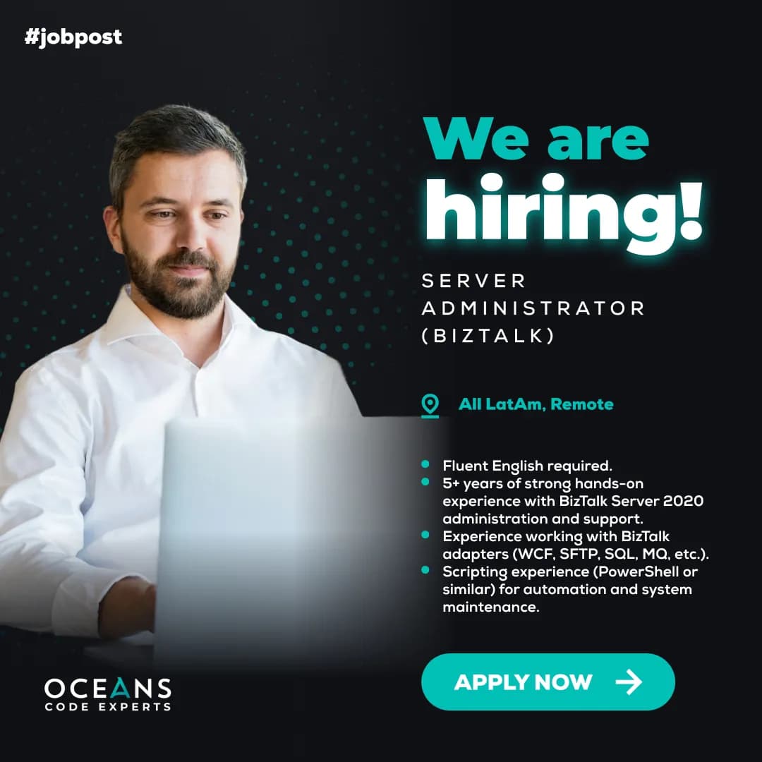 Server Administrator (Biztalk) TC-01