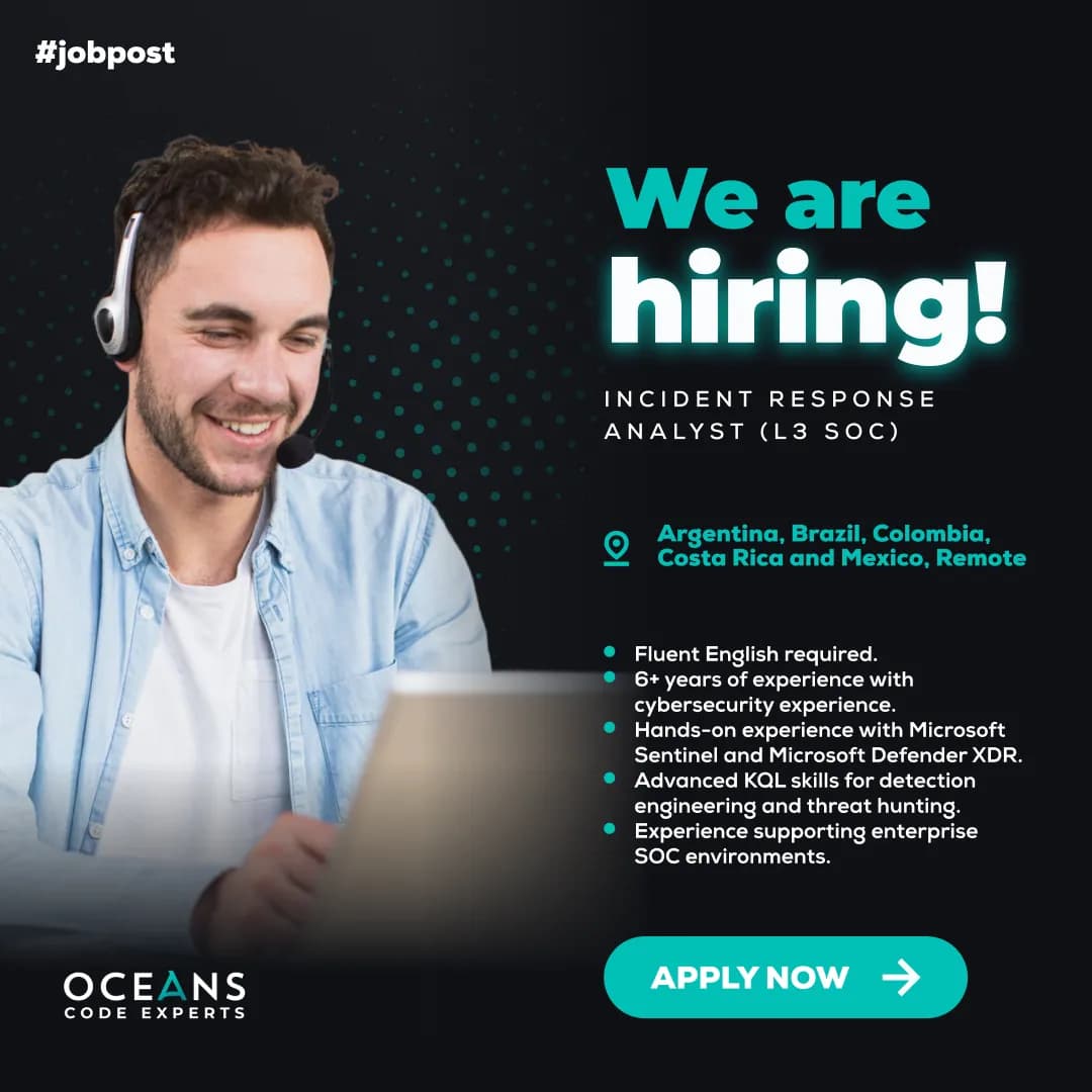 Incident Response Analyst (L3 SOC) PH-22