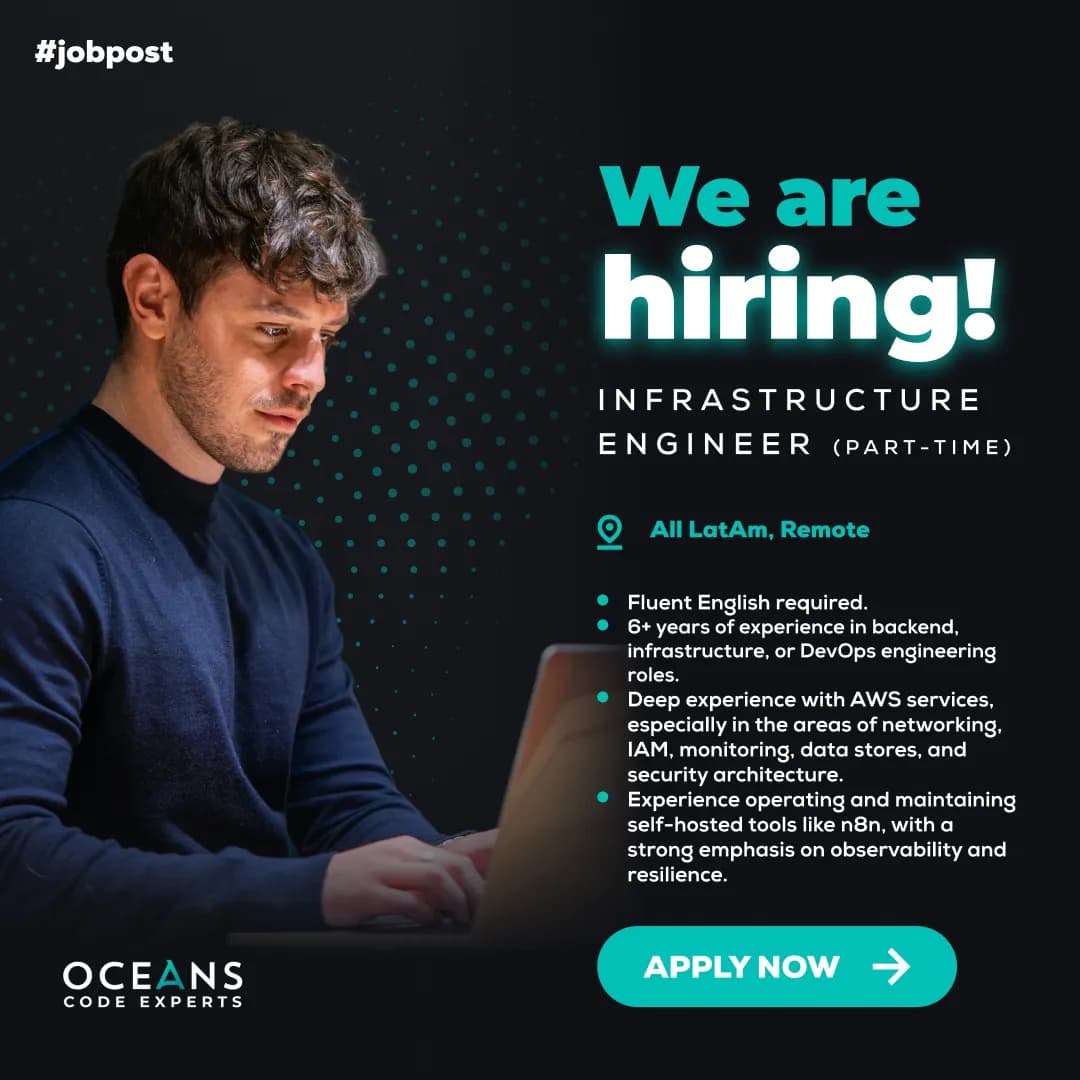 Infrastructure Engineer LT-09 (Part-time)