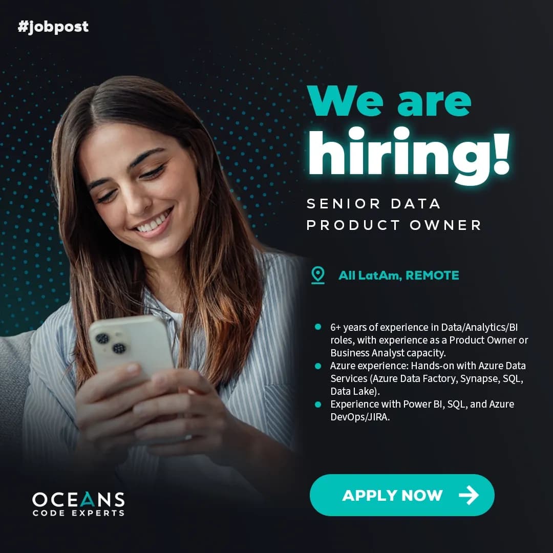 Senior Data Product Owner PH-13