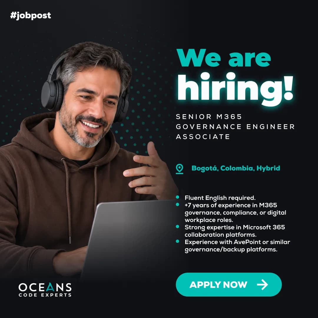 AX-12 M365 Governance Engineer – Senior Associate